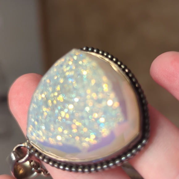 Druzy Quarts 925 necklace 😍🤩 - Picture 7 of 8